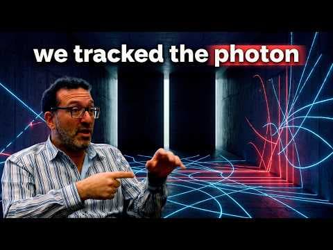 He Tracked a Photon Through the Double Slit
