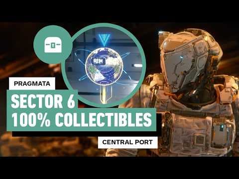 Pragmata: Central Port (Sector 6) 100% Collectibles Guide
