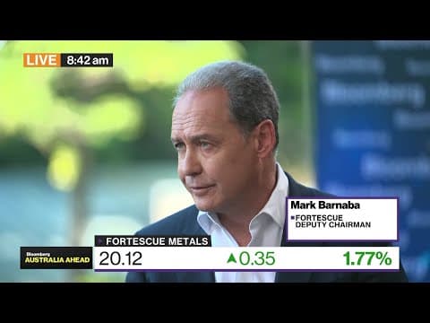 Fortescue’s Mark Barnaba on Iran, Rates and China