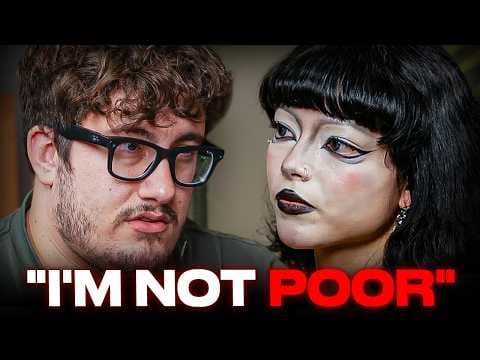 Goth Freak Made Less Than Minimum Wage | Caleb Hammer Clips