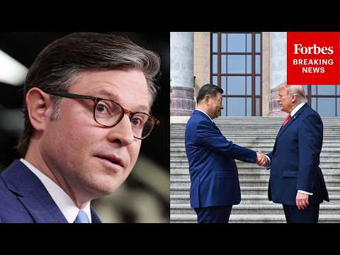 BREAKING: Speaker Johnson Holds Press Briefing After Trump Trip To China