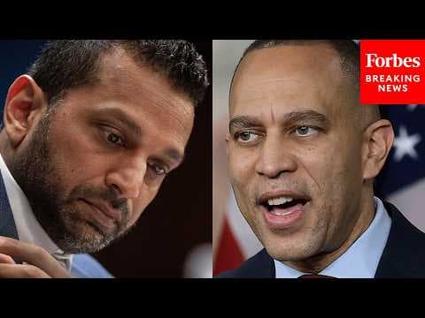 'Is Kash Patel's Sobriety Or Lack Thereof A National Security Threat?': Jeffries Asked Point Blank