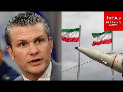 Pete Hegseth Asked Point Blank If Iran Has Enough Enriched Uranium For A Dirty Bomb