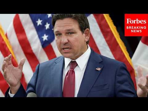 Florida Gov. Ron DeSantis Delivers Remarks At The National Mining Association Board Meeting