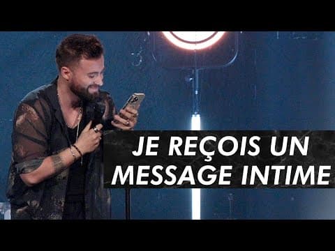 JE REÇOIS UN MESSAGE INTIME...