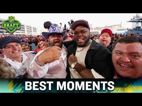 The BEST Moments from Day 2 of the 2026 NFL Draft