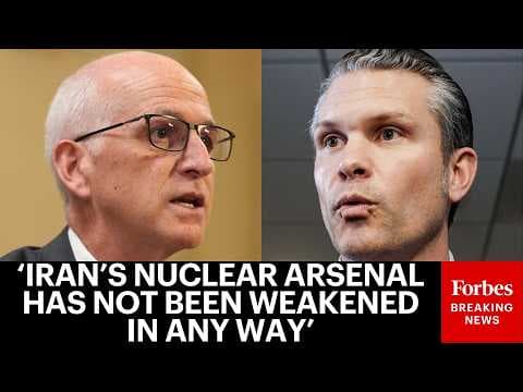 Adam Smith Spars With Pete Hegseth Over Iran's Nuclear Capabilities Amid War
