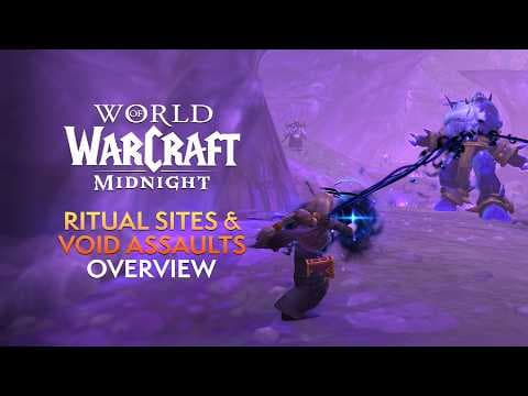 Void Assaults & Ritual Sites in Patch 12.0.5: Easy Hero Gear, Mounts, New Renown & More