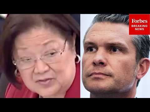 'You Don't Think Women Should Serve In Combat Roles': Hirono, Hegseth Have Tough Exchange
