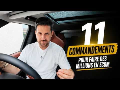 Les 11 principes qui m'ont permis de générer 25 millions en ecom