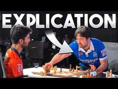 Pourquoi cet homme a jeté le roi du Champion du Monde d’échecs