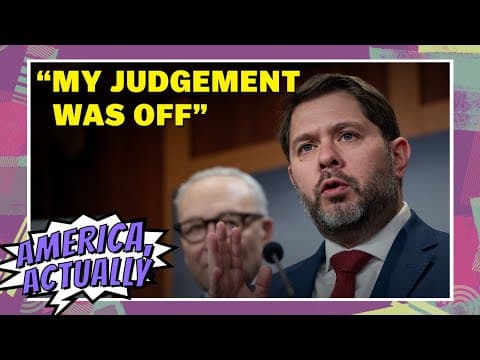 Can Sen. Gallego move past the Swalwell allegations? | America, Actually