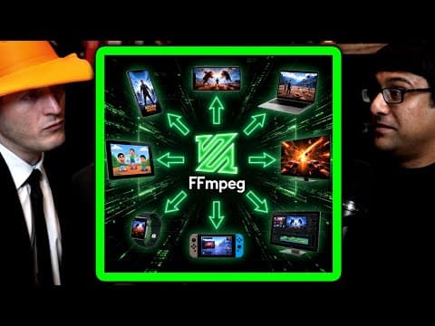 How FFmpeg revolutionized the Internet: The origin story of FFmpeg | Lex Fridman Podcast