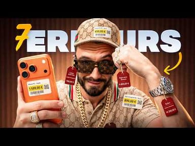 7 Erreurs à Éviter pour Devenir Riche