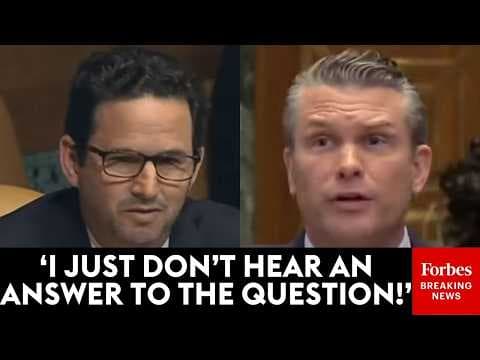 'Why Didn't We See This Coming?': Dem Lawmaker Grills Pete Hegseth On The Strait Of Hormuz Closure