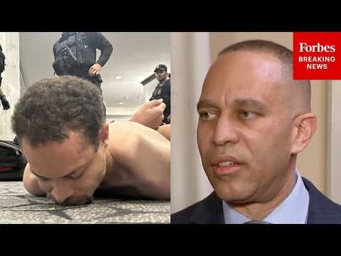 'Everybody Should Take The Temperature Down': Hakeem Jeffries Demands Cooldown After WHCD Shooting