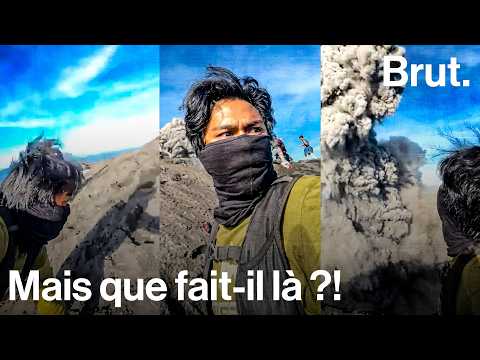 Un volcanologue décrypte la vidéo du guide au sommet du volcan Dukono