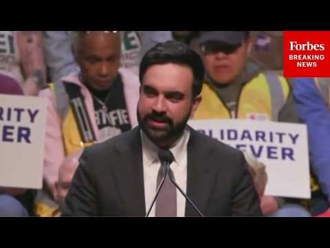 'New York City Is A Union Town': Zohran Mamdani Lauds Work Of Union Workers Like Teachers In City