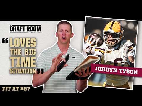 Jordyn Tyson Film Breakdown | The Draft Room w/ Luke McCown