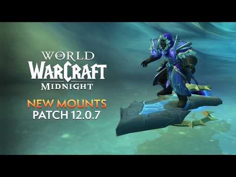 ALL the New Mounts Coming in Midnight Patch 12.0.7