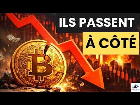 Urgent : Krach Bitcoin terminé (l'Erreur des crypto traders)