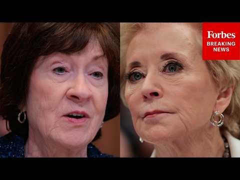 Susan Collins Tells Linda Mcmahon To Her Face That She Opposes Proposal To Cut Key Program