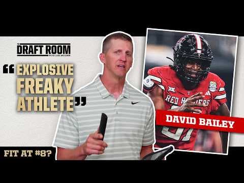 David Bailey Film Breakdown | The Draft Room w/ Luke McCown