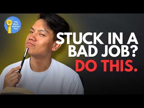 Stuck In A Bad Job? Watch This | The Work Hotline with Sho Dewan
