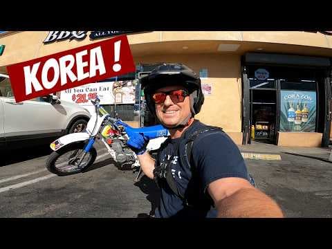 Je m'enfonce dans Koreatown