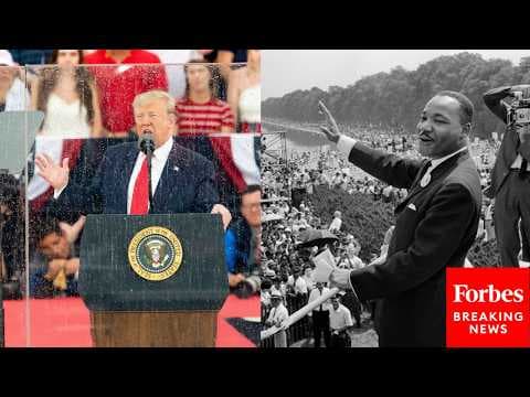 Trump: 'I Actually Had More People' At July 4th Event Than At MLK's I Have A Dream Speech