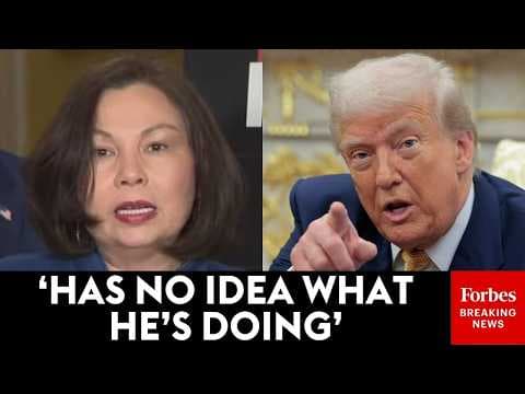 'He Hasn't Won A Single Thing': Tammy Duckworth Blasts Trump's Handling Of Iran War