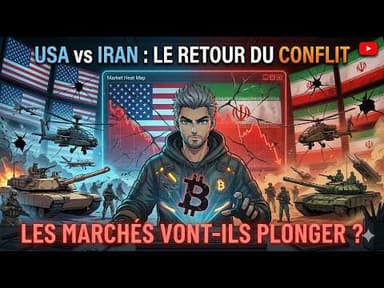 TK LIVE : Iran Vs USA, le conflit reprend et les marchés risquent de plonger