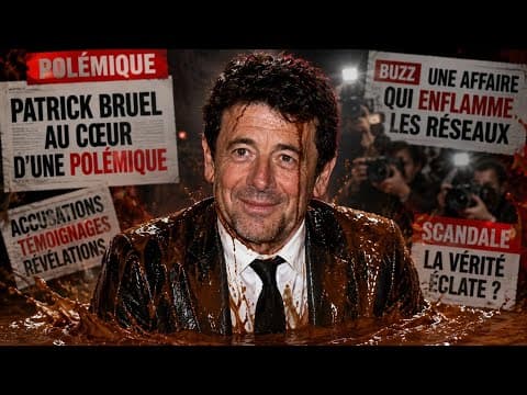 PATRICK BRUEL : LA CHUTE BRUTALE D’UNE MEGA STAR  📉  SAUCE SCANDALE SUPPLÉMENT POLÉMIQUE
