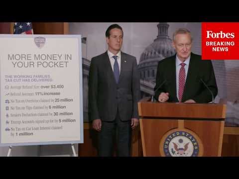 JUST IN: Senate Republicans Highlight Efforts To Lower Taxes At Tax Day Event