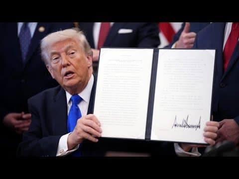 Trump Signs Order Expanding Access to Retirement Plans