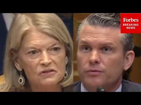 Murkowski Asks Hegseth Point Blank If The Trump Admin Considered Seeking AUMF For Iran War