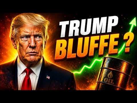 TRUMP MENACE L'IRAN ! Le marché pense qu'il bluffe ?