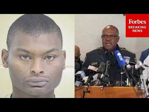 Shreveport Police Chief Wayne Smith Provides An Update On Accused Mass Shooter Shamar Elkins