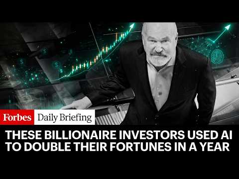 How 3 Billionaire Investors Used AI To Double Their Fortunes In A Year