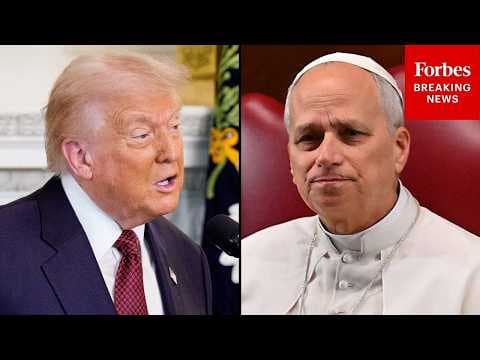 WATCH: Pope Leo Says He Has ‘No Fear’ Of Trump Administration After President Attacks Him