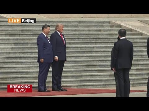 China's Xi Greets Trump in Beijing