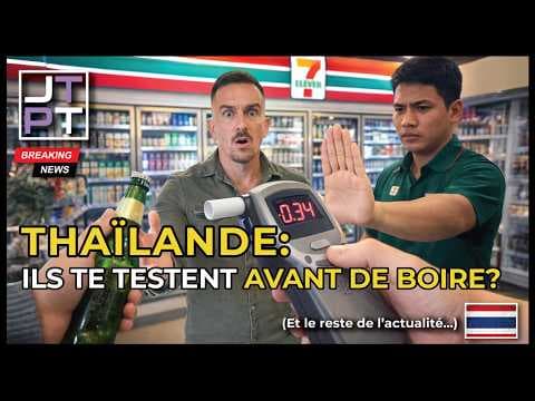 ⚠️ Interdit de boire… si t’as déjà bu?! Nouvelles mesures en Thaïlande #thaïlande #thailande #alcool