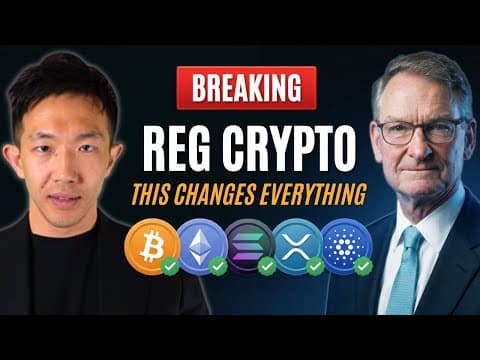 Breaking: SEC Just Gave Crypto Tokens the Green Light