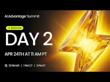 Day 2 of The 2026 AI Advantage Summit 2026