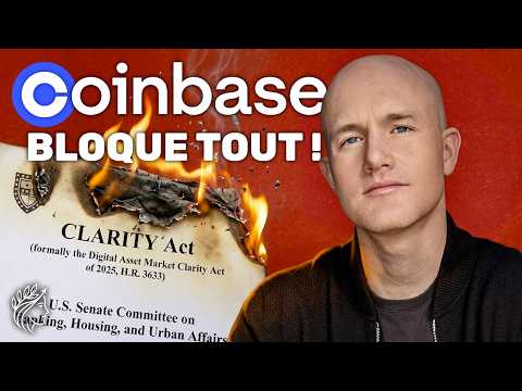 Coinbase bloque le Clarity Act ? Les langues se délient.