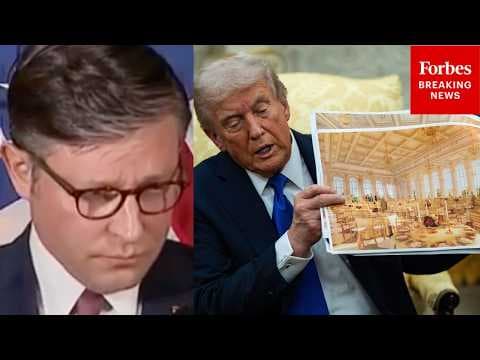 Johnson Asked About WH Security Funding: Should The 'Bill Explicitly Rule Out' Ballroom Funding?'