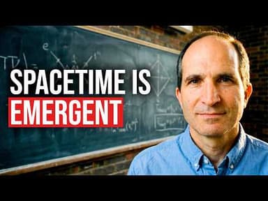 Juan Maldacena: The Emergence of Spacetime