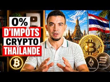 La Thaïlande autorise 0% d’impôts sur les cryptos (c’est légal)