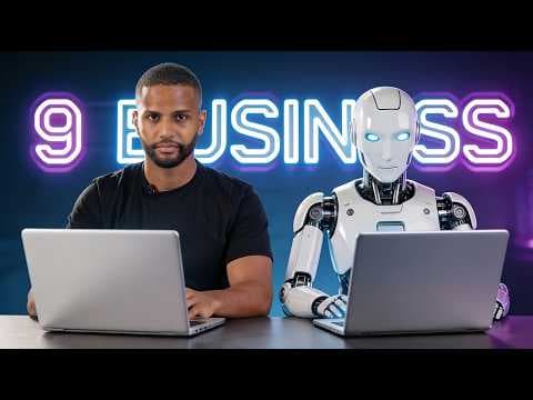 9 Business IA à Lancer en 2026 (sans employé)