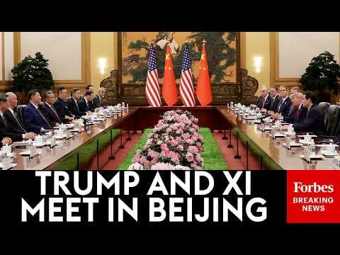 BREAKING NEWS: President Trump, Chinese President Xi Jinping, & Their Teams Hold Meeting In Beijing